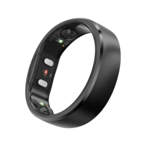 COLMI R12 Smart Ring with Display Screen and Touch – Black